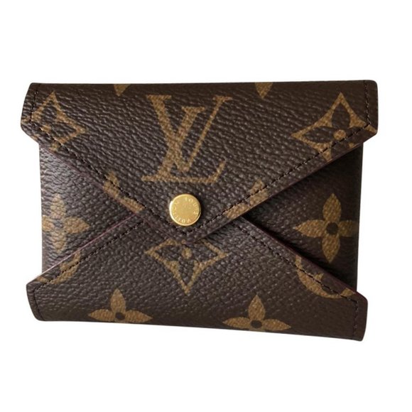 Louis Vuitton Dark Brown Monogram Envelope Wallet - Picture 1 of 15